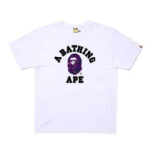 Camiseta Bapees Estampada Holgada de Moda para Hombre 2025, Venta al Por Mayor, Nueva Colección de Alta Calidad, Marca de Diseñador, 100% Algodón, Estilo Casual Deportivo - Product Image 5