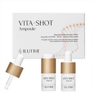 Ampoule éclaircissante ILUTINE, vitamine C stabilisée, solution de soin du visage à absorption rapide, blanchissante et anti-âge, 2-W - Product Image 1