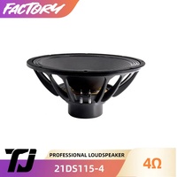 Subwoofer professionnel de 21 pouces pour système PA avec basses puissantes, néodyme 3400W 30-1000Hz, OEM, alliage d'aluminium métallique