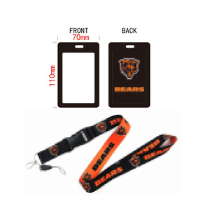 Mới Chất lượng cao NFL 32 đội bóng đá Keychain Polyester dây buộc với ID chủ - Product Image 6