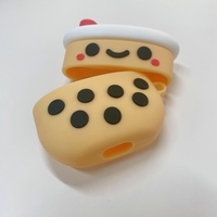 Étui en silicone 3D Boba Tea pour Apple Airpods 3 New/2/1, étui pour écouteurs BT, housse de protection pour Air Pods Pro, coque souple