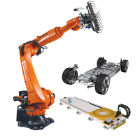 Robot d'assemblage lourd KUKA KR300 R2700-2 - Solution d'automatisation de l'assemblage de châssis/carrosserie/moteur automobile
