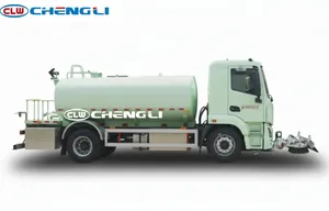 Camión de Limpieza de Carreteras Eléctrico de Alta Presión con Batería CATL, Vehículo de Limpieza con Rociador de Agua, en Venta - Product Image 5