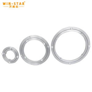 Plateau tournant à roulement à billes de 350 mm en aluminium, Lazy Susan, pour usage extérieur, rotation à 360 degrés, mécanisme rotatif - Product Image 2