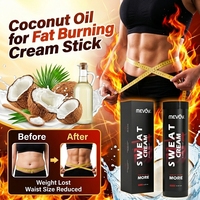 Crème Sudorifique de Marque Privée, Activateur d'Entraînement au Coco, Crème Brûle-Graisse en Stick pour l'Amincissement Corporel