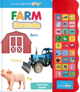 Brillantes mélodies de la <span class=keywords><strong>ferme</strong></span> pour bébés |   Livres sonores éducatifs sur la <span class=keywords><strong>ferme</strong></span> pour enfants d'âge préscolaire - Product Image 1