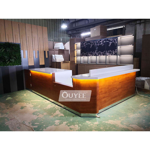 Cafetería comercial moderna personalizada, diseño de interior, tienda de café de lujo, diseño de mostrador para la venta - Product Image 1
