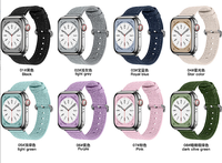 Bracelet de montre à boucle ronde tressée pour Apple Watch 11 10 9 Ultra 3, bracelet de remplacement en toile imperméable pour IWatch
