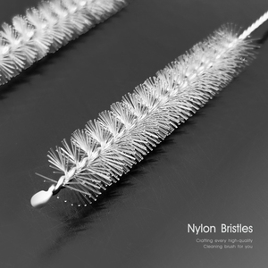 Gadgets de cuisine tendance 2023 165-mm 125-mm Brosse à paille multifonctionnelle en acier inoxydable PBT Nettoyeur de poils - Product Image 4