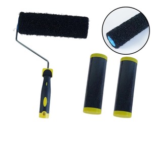 Professionnel 9 pouces 23cm <span class=keywords><strong>rouleau</strong></span> de peinture en Nylon robuste plâtre lisse mur mastic rénovation brosses personnalisable Polyester OEM - Product Image 5