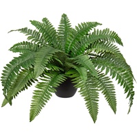 Plantes vertes artificielles, best-seller transfrontalier, feuille de fougère persane, herbe de Boston, accessoires muraux, décoration maison et bureau, cadeau