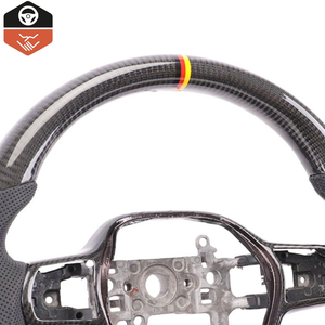 พวงมาลัยคาร์บอนไฟเบอร์ ใช้ได้กับรถยนต์ฮอนด้า ซีวิค รุ่นที่ 11 FD X FC <span class=keywords><strong>Si</strong></span> FK7 Type R FL5 G8 Fn2 FE LX ปี 2020 2007 2002 2008 <span class=keywords><strong>2010</strong></span> - Product Image 3