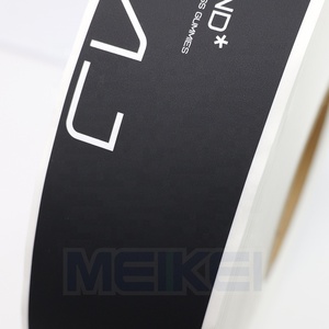 Tùy chỉnh cảm ứng mềm mại cảm thấy nhãn dán in ấn Vinyl Logo nhung hoàn thành nhãn dán không thấm nước dầu gội chai nhãn - Product Image 5