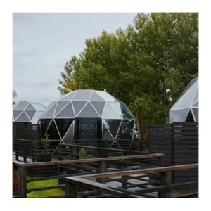 Lusso moderno resistenza della neve inverno vetro geodetico PC Igloo cupola casa della tenda <span class=keywords><strong>per</strong></span> <span class=keywords><strong>Glamping</strong></span> di alta montagna - Product Image 6