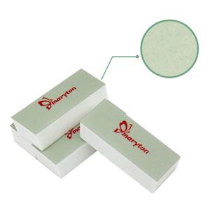 Pulidor de Uñas de Doble Cara Verde y Blanco de Material EVA al por Mayor, Mini Pulidor Rápido para un Brillo Intenso - Product Image 3