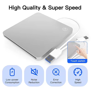 Portable extensible et hors du mode de stockage graveur de cd graveurs lecteur optique USB lecteur <span class=keywords><strong>DVD</strong></span> externe lecteur de carte lecteur - Product Image 3