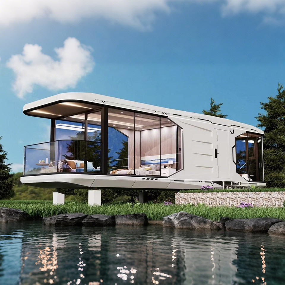Space Capsule House Prefab Modern Design Modular Living Pod, Mobile ...