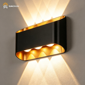 Lámpara de Pared LED en Forma de Colina para Interiores, Lámpara de Noche para Dormitorio, Lámpara de Pared con Iluminación Ascendente y Descendente, Lámpara de Pared para Sala de Estar - Product Image 5