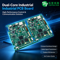 Carte de circuit imprimé (PCB) OEM en métal imprimé rétroéclairé, rechargeable, conforme RoHS, multicouche, surface dorée, pour appareils électroniques