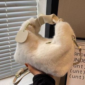 IStapromo Gifts Women's Cute Plush Handbag Autumn Winter Large Capacity Plush <b>Hand</b> <b>Bag</b> Crossbody Shoulder <b>Bag</b> for Girls - Product Image 1