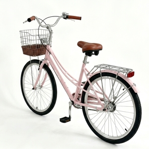 Vélo <span class=keywords><strong>de</strong></span> <span class=keywords><strong>ville</strong></span> pour <span class=keywords><strong>femme</strong></span> 26 pouces <span class=keywords><strong>de</strong></span> haute qualité, style classique, simple vitesse, livraison rapide en gros - Product Image 1
