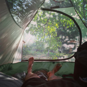 Quatre saisons glamping extérieur étanche 2 personnes trekking camping écran tente - Product Image 4