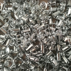 Cierre de cuarto de vuelta Dzus de aluminio para Sprint Car, cabeza ovalada de 7/16" x 0.500" para chasis de coche de carreras Midget, chasis de Sprint Car triple X - Product Image 5