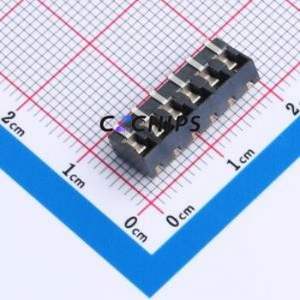 06H436050 Blade/Spring Contact Battery Connector SMD,P=3mm Connector - Product Image 2