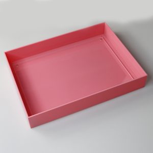 Huỳnh Quang Neon Hồng Tường Acrylic Beanie Bé Hiển Thị Hộp Trường Hợp - Product Image 5