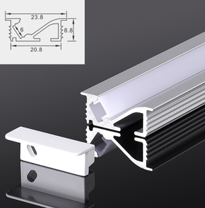 Plâtre de plafond de canal de profil de LED de cloison sèche de profil en aluminium de prix usine pour la lumière de bande - Product Image 5