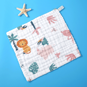 Serviette pour <span class=keywords><strong>bébé</strong></span> en coton pur haute densité à 6 couches, motif dessin animé - Product Image 4