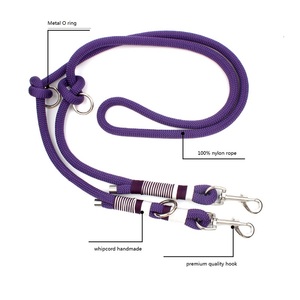 Guinzaglio per <span class=keywords><strong>Cani</strong></span> in Nylon Resistente con Cordino Intrecciato Artigianale, Vendita all'Ingrosso - Product Image 4