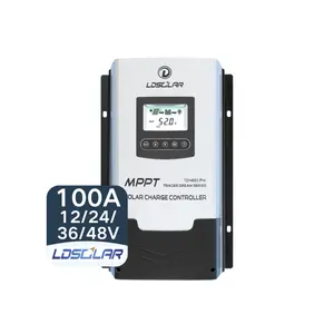 LDSOLAR TD41020Pro家庭用ソーラーバッテリーシステム用100ampソーラーバッテリー充電コントローラー