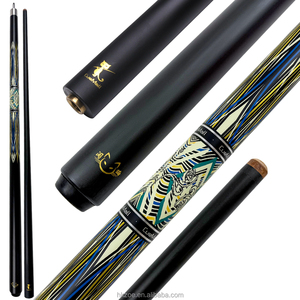 CueMall 58" Fiberglass Pool Cue, Professional Billiard Stick, 12.5mm 4-Layer Tip, Low Deflection Shaft for Accurate Shooting - Product Image 1