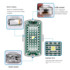 Luz de flash impermeable M6 para coche, motocicleta, Dron y ambiente exterior, nueva condición, luz de flash de techo - Product Image 4