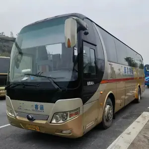 אוטובוס יוטונג ZK6110 49-70 מושבים אוטובוסים ואוטובוסים משומשים Lhd/Rhd אוטובוס עירוני נוסעים לאפריקה
