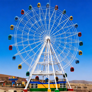 <span class=keywords><strong>Grande</strong></span> <span class=keywords><strong>Roue</strong></span> Géante Luna Attract de 30m pour Parc d'Attractions Extérieur avec Éclairage LED Personnalisé - Product Image 2