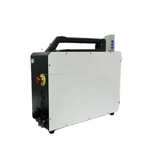 50W 100W 200W Mochila máquina de limpieza láser pulsada de mano para eliminación de aceite de pintura de óxido limpiador láser portátil