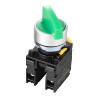 Interrupteur à bouton-poussoir étanche à prix d'usine, 6A, tête ronde de 22 mm, IP65, LED, 120V, TUV pour plastique