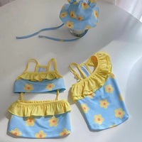 Vêtements pour chiens : Nouveau maillot de bain respirant à motif floral pour l'été – Gilet bikini pour chien Teddy Bixiong