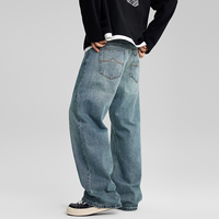 Jean slim pour homme, style hip hop, denim, noir, haute qualité