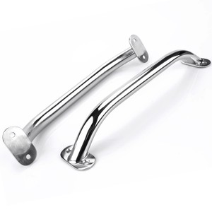 Poignée de meuble en acier inoxydable 304,8 mm, barre de tirage pour armoire et salle de bain, design industriel, antirouille - Product Image 3