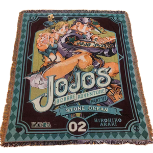 Custom Eco-Friendly Anime Jacquard Woven Cloth Fabric Raschel <b>Blanket</b> <b>Throw</b> Solid Cartoon Pattern Four Seasons Use 70%Polyester - Product Image 1