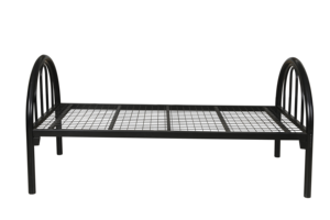 High Quality School Dormitory Apartment Steel <b>Metal</b> <b>Single</b> Full Size <b>Bed</b> <b>Frame</b> Spring Stable Bedroom Furniture for Hotel - Product Image 2