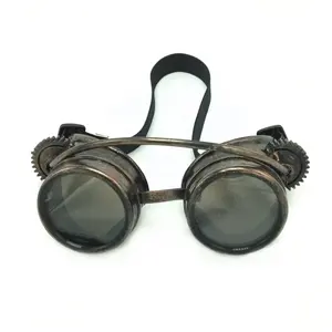Cyber Vintage Sunglasses Gothic Steampunk Goggles Carnival Fashion Kaleidoscope Goggles Party Cosplay Eyewear