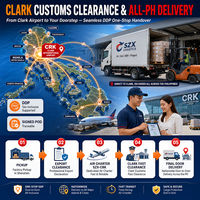 Transport Aérien Direct de Marchandises de Shenzhen à Clark, Philippines, pour Robes de Mode Féminines, avec Entrepôt de Pré-Palettisation Propre