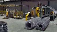 Machine hexagonale de soudage automatique et de torsion inversée de tissage ordinaire faisant la machine
