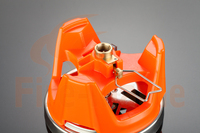 Réchaud de camping portable en aluminium STAR-X2 à gaz propane, ébullition rapide et cuisson économe en carburant, style JetBoil