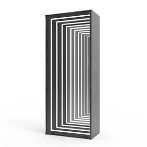 Miroir Led rond Intelligent lumineux 3d <span class=keywords><strong>Abyss</strong></span> miroir infini Led maquillage miroir 2021 - Product Image 4