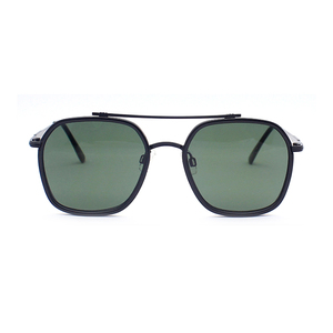 Sunway Eyewear China Wholesale Metal Frame <b>Sun</b> Glasses Fashion Classic Double Bridge Men Women <b>Shades</b> Sunglasses - Product Image 1